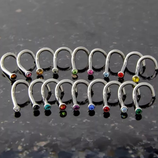 STEEL BEZEL-SET NOSE SCREW ASSORTMENTS