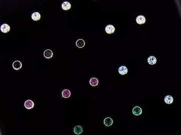 STEEL BEZEL-SET NOSE SCREW ASSORTMENTS