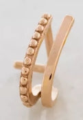 BEADED DOUBLE NOSE CURVE