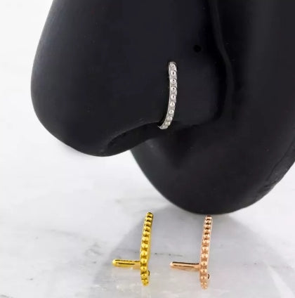 BEADED SINGLE NOSE CURVE
